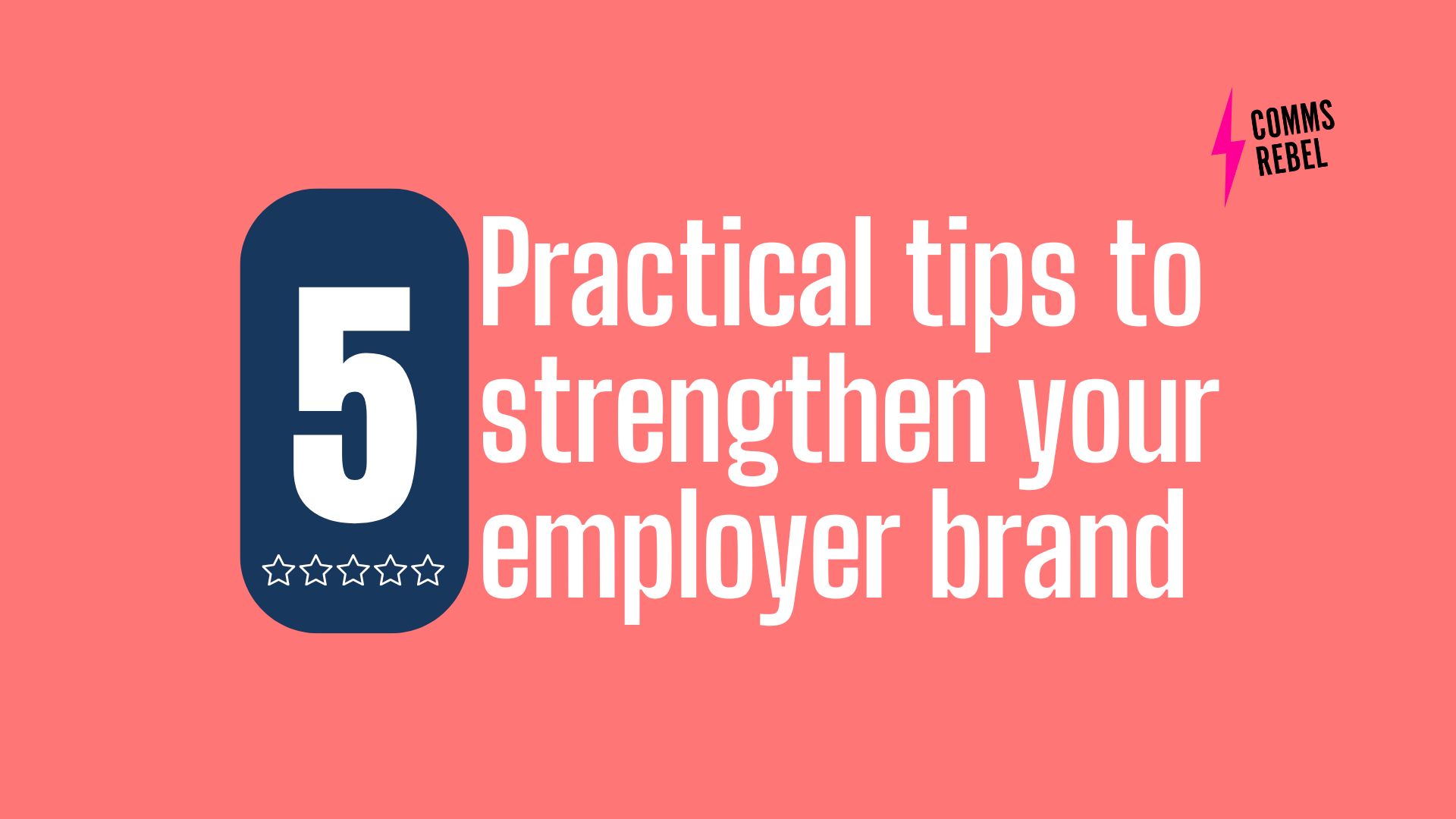 Strengthen your employer brand